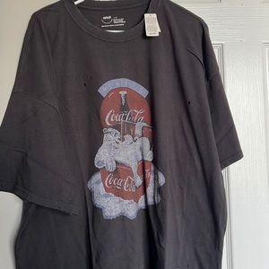 Aerie size large distressed Coca Cola T-shirt oversized